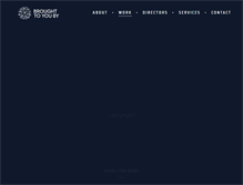 Tablet Screenshot of broughttoyouby.tv